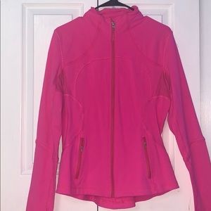 lulu lemon pink zip-up, authentic